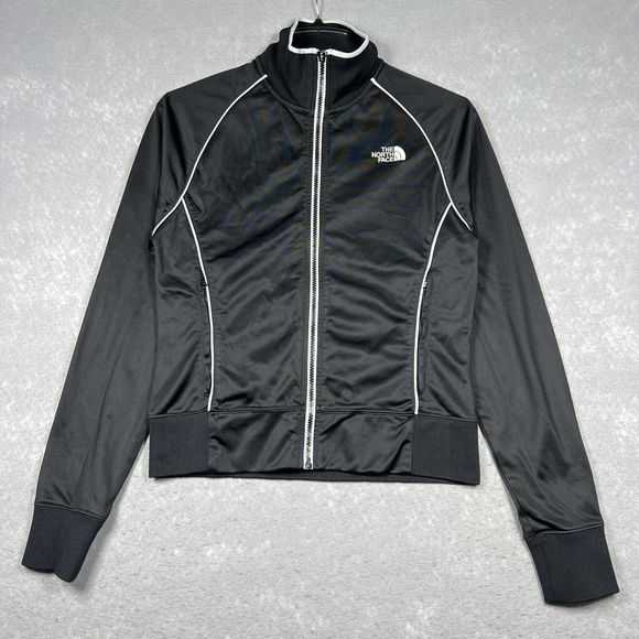 The North Face Jacket Womens Medium Black Full Zip - Picture 1 of 10